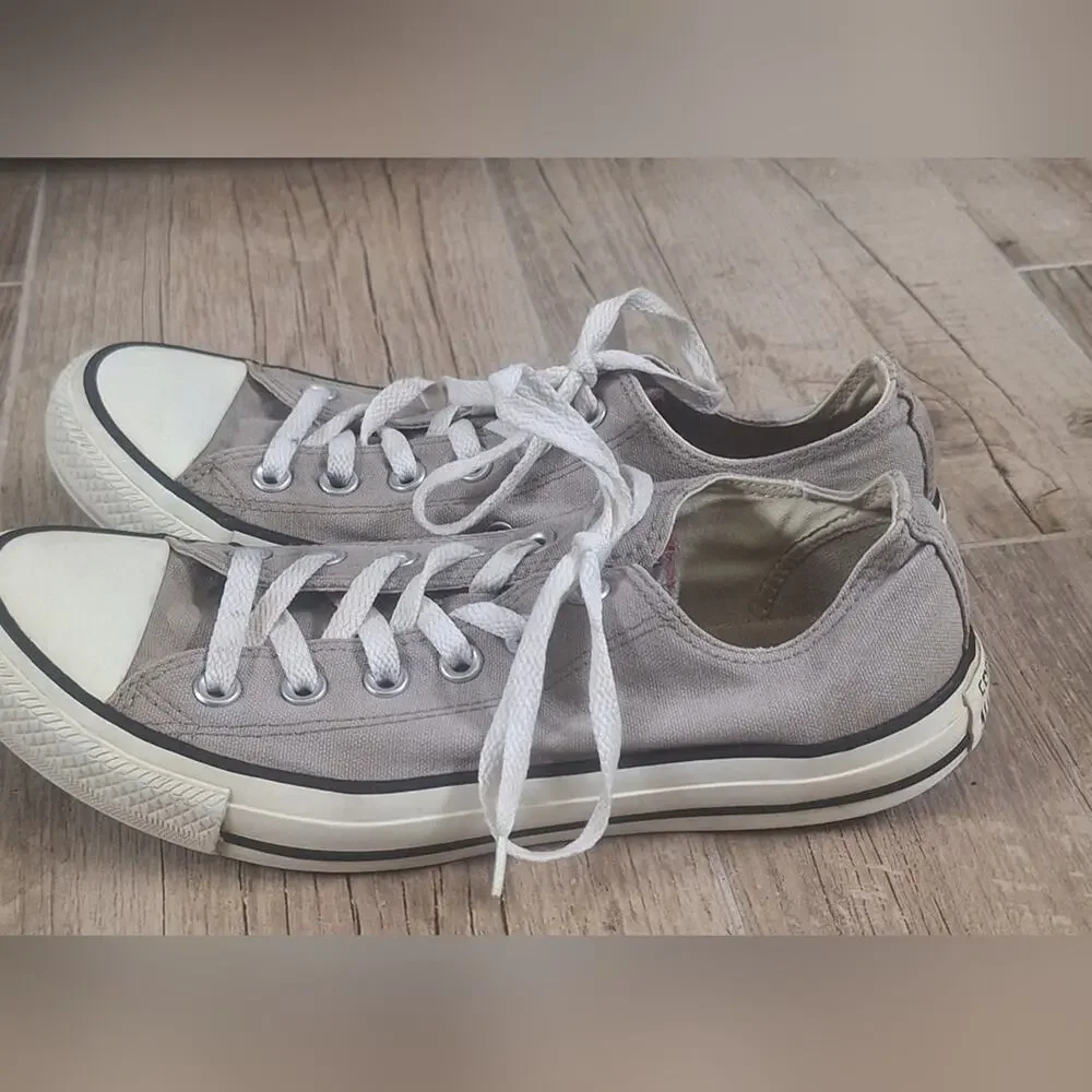 Converse Chuck Taylor All Star Shoreline Slip Gray Canvas Sneakers Women’s Sz9